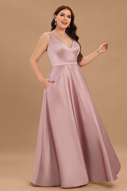 Robe Satin Trapeze - gallery 4
