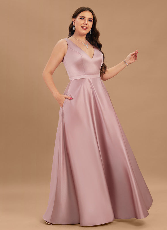 Robe Satin Trapeze - gallery 4