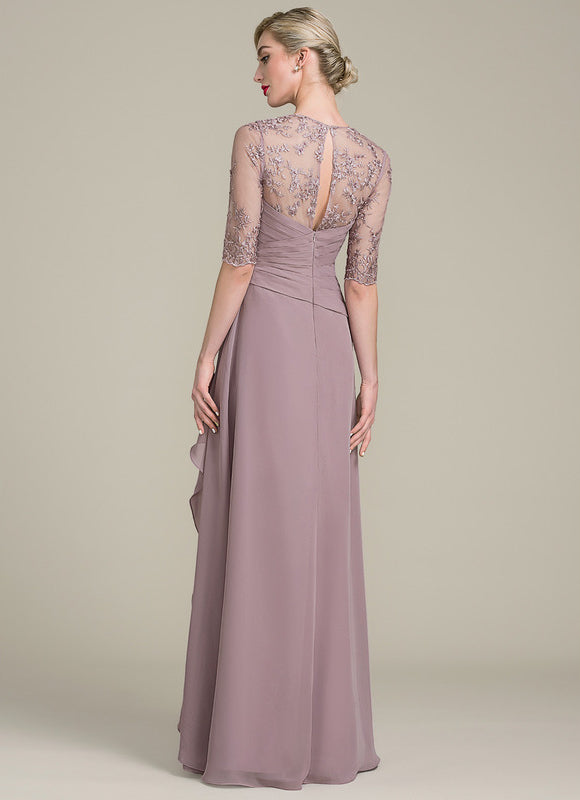 Robe Trapèze Mélodie De Mousseline - gallery 2