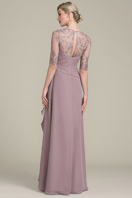 Robe Trapèze Mélodie De Mousseline - gallery 2