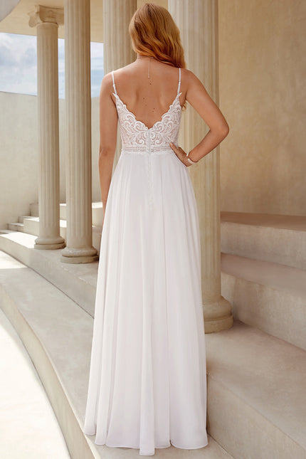 Robe Trapèze Éblouissante Aérienne - gallery 1