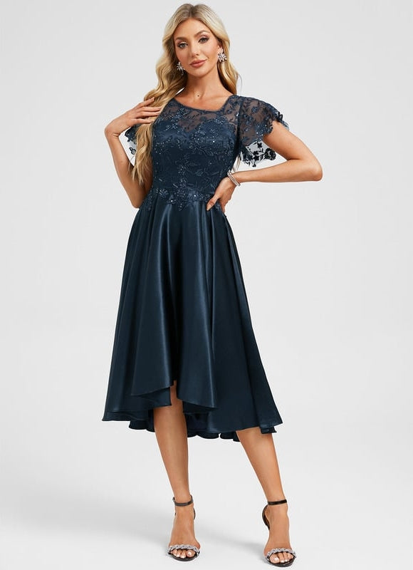 Robe Trapèze Étoile De Velours - gallery 3