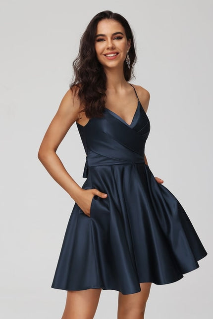 Robe Trapèze Plissée Élégante - gallery 3