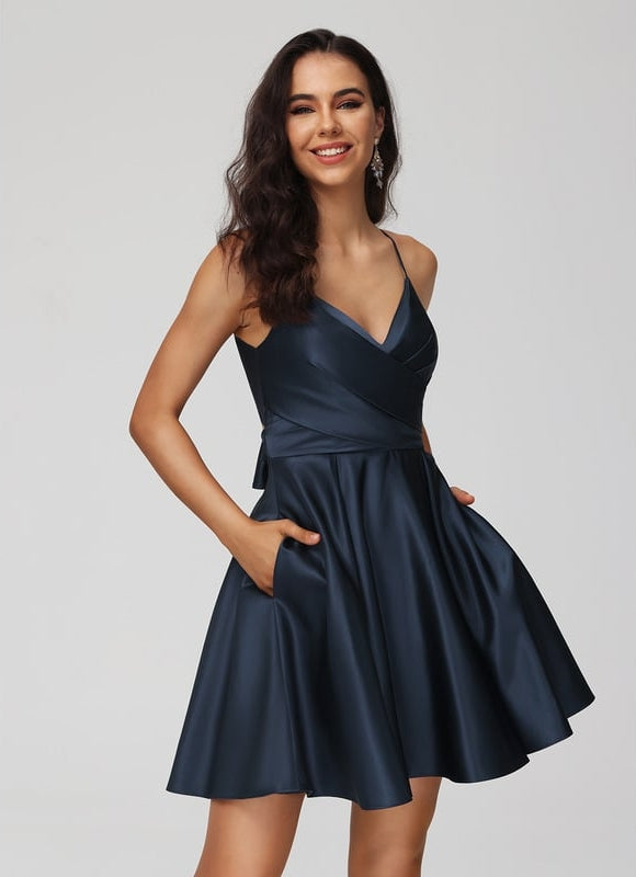 Robe Trapèze Plissée Élégante - gallery 3