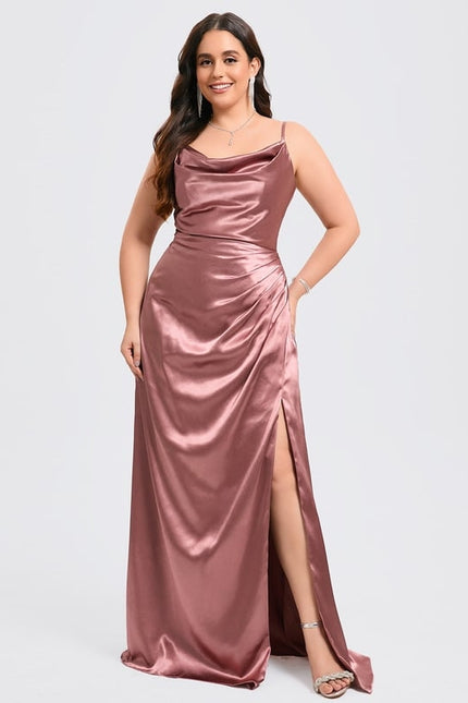 Robe Trapèze Satin Précieux - gallery 6