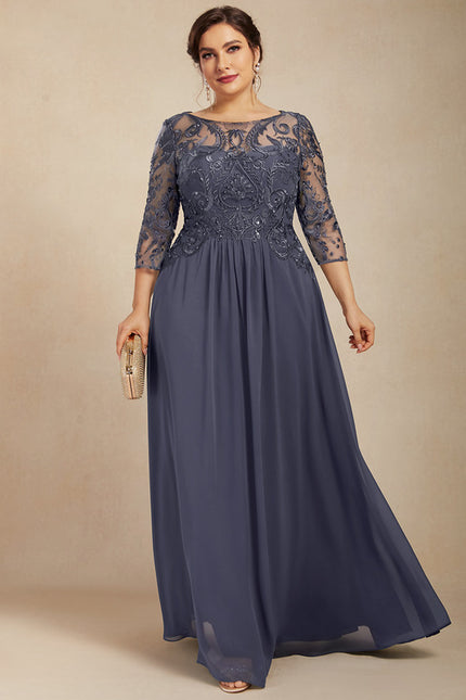 Robe Trapèze Raffinement Éthéré - gallery 5