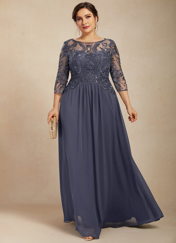 Robe Trapèze Raffinement Éthéré - gallery 5