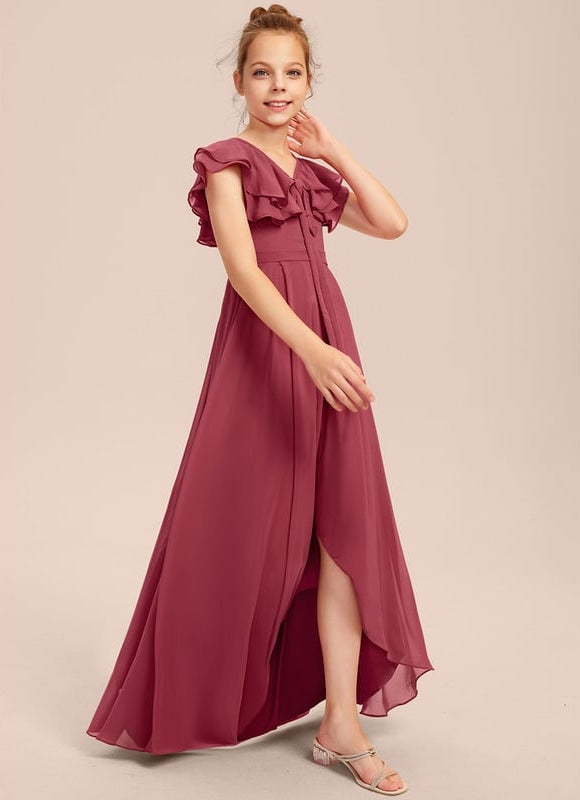 Robe Trapèze Mousseline Sable - gallery 7