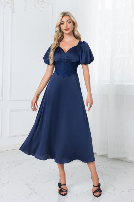 Robe Trapèze Nuit Élégante - gallery 5