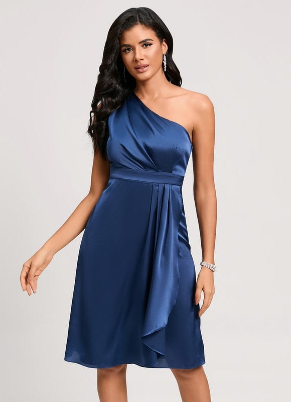 Robe Trapèze Reflet Azur