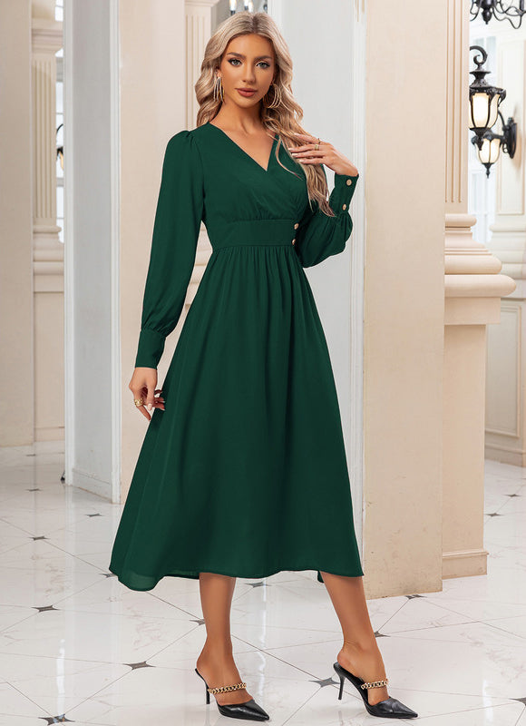 Robe Trapeze Volant - gallery 9