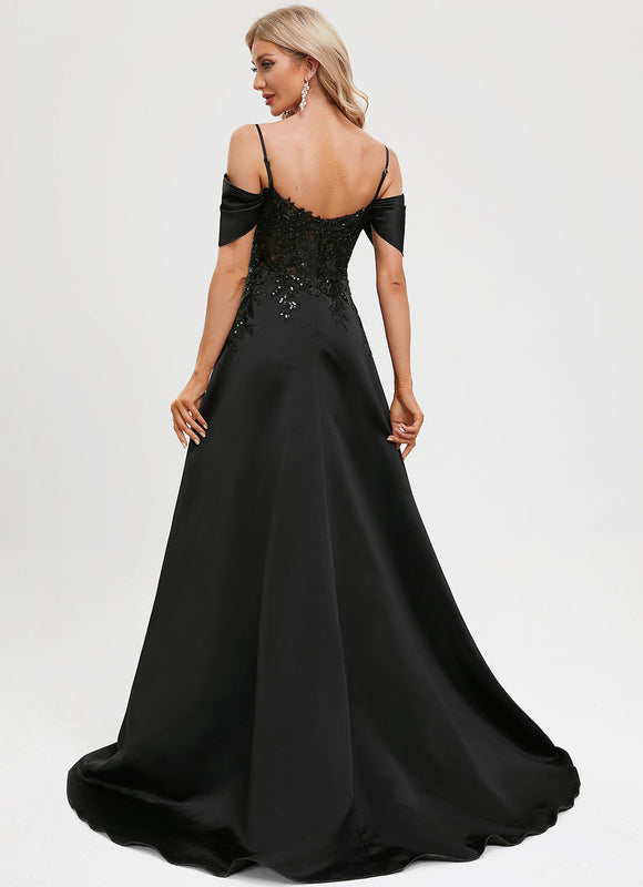 Robe Trapèze Satin Luxe - gallery 1