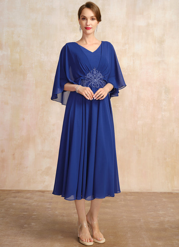 Robe Trapèze Lueur De Grâce - gallery 3