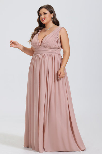 Robe Trapèze Élégante Mousseline - gallery 6