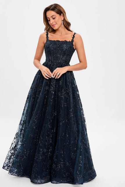 Robe Trapèze Velours Nocturne - gallery 3