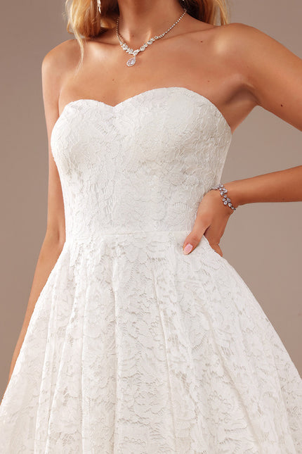 Robe Trapèze Élégance Lace Couture - gallery 5