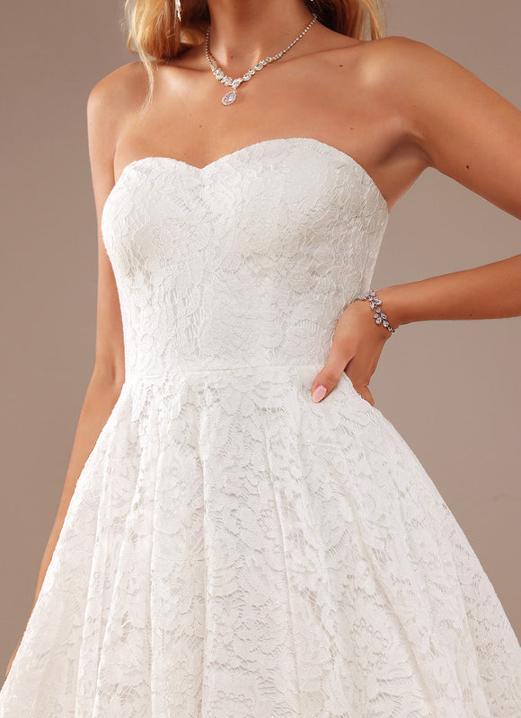 Robe Trapèze Élégance Lace Couture - gallery 5