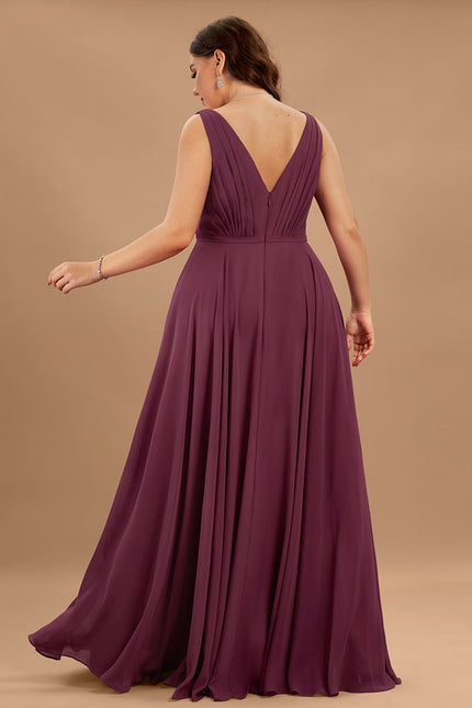 Robe Trapèze Élégante Mousseline - gallery 7