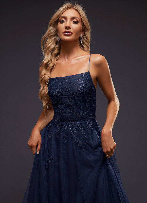 Robe Trapèze Étoile Ombre - gallery 4