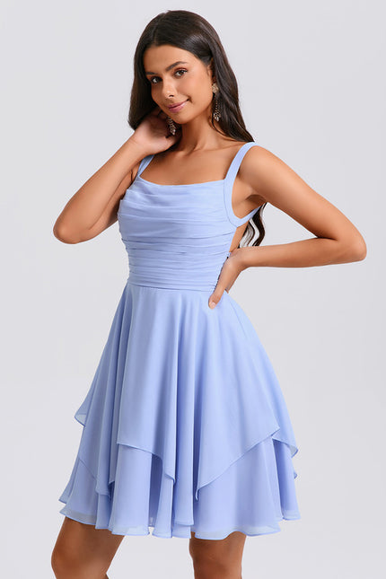 Robe Trapèze Céleste Douce - gallery 3