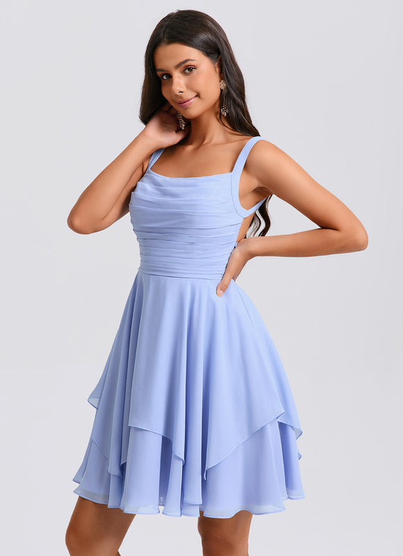 Robe Trapèze Céleste Douce - gallery 3