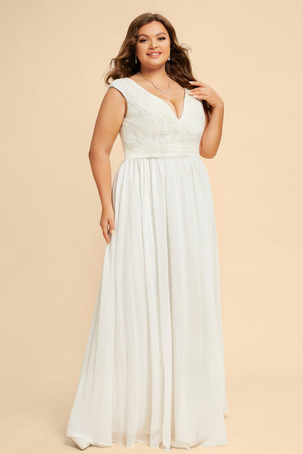 Robe Trapèze Éblouissante Aérienne - gallery 8