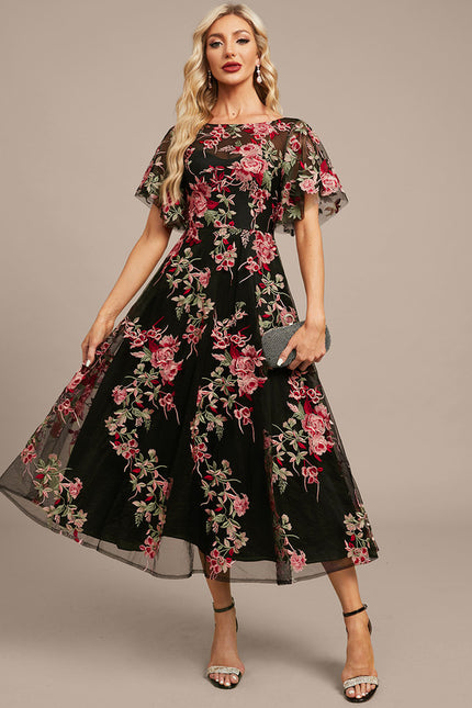 Robe Trapèze Floral Envolée - gallery 2