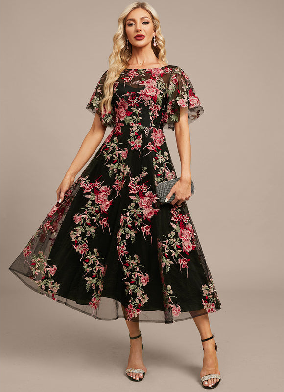 Robe Trapèze Floral Envolée - gallery 2