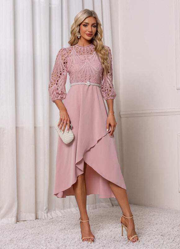 Robe Trapèze Dentelle - gallery 6