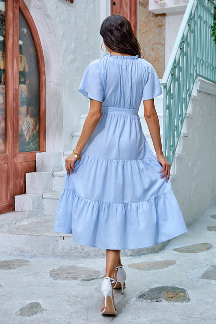 Robe Trapèze Coton Tranquille - gallery 4