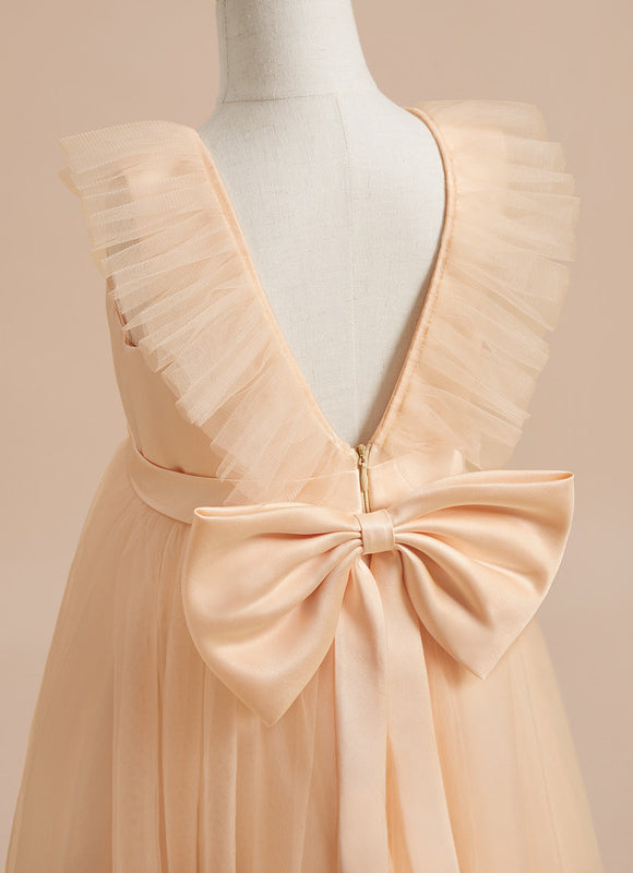 Robe Trapèze Tulle Enfant - gallery 6