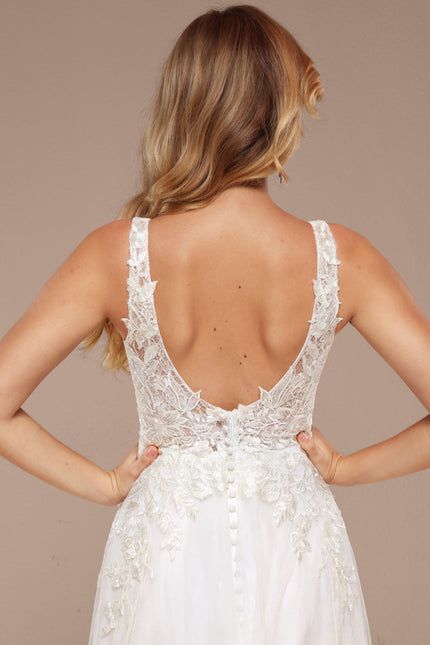 Robe Trapèze Rêve Tulle Élyséen - gallery 5