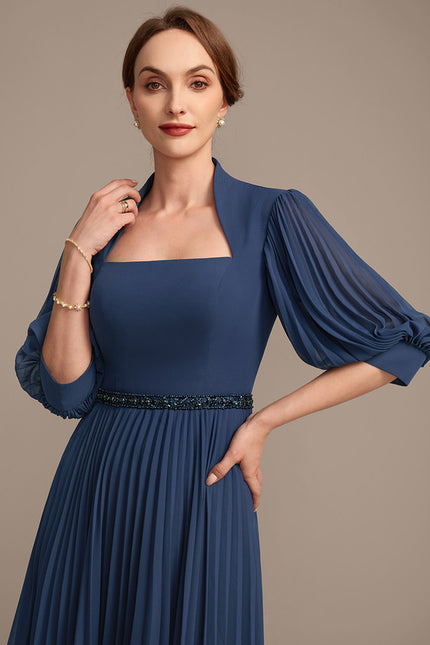 Robe Trapèze Sérénade Saphir - gallery 1