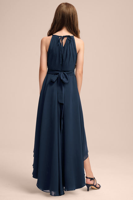 Robe Trapèze Émeraude Aérienne - gallery 5