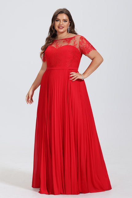 Robe Trapèze Rouge Songe Éthéré - gallery 8
