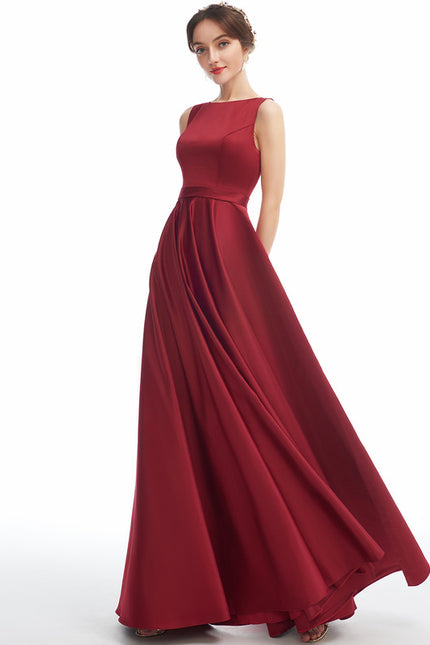 Robe Trapèze Rouge Opulent - gallery 2