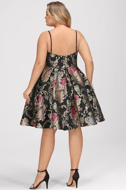Robe Trapèze Flamme Royale - gallery 9