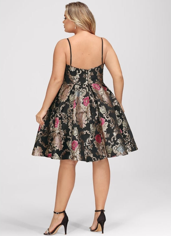 Robe Trapèze Flamme Royale - gallery 9