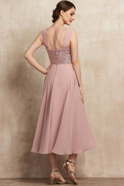 Robe Trapèze Éclat Rosé Serenade - gallery 7