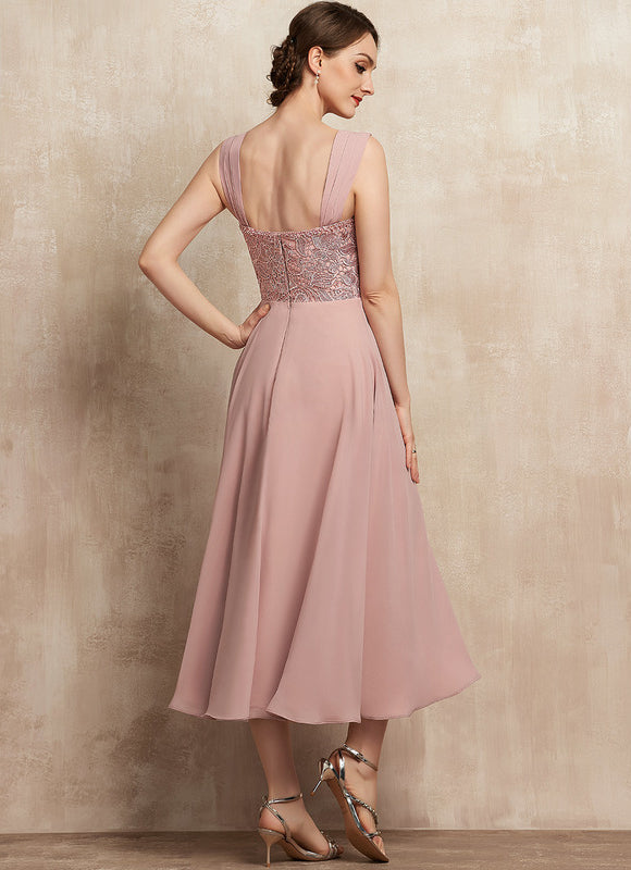Robe Trapèze Éclat Rosé Serenade - gallery 7