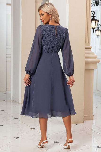 Robe Trapèze Élégance Aérienne - gallery 5