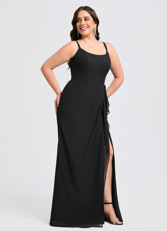 Robe Trapèze Flottante Aqua - gallery 9