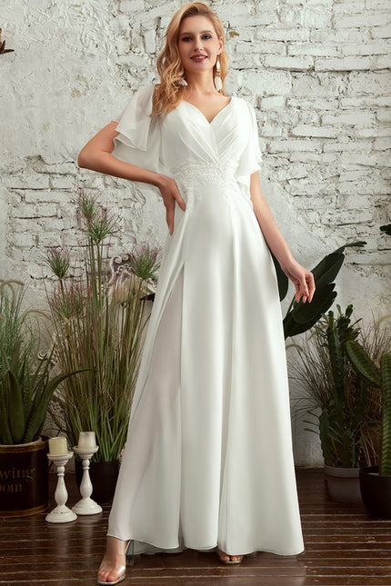 Robe Trapèze Éblouissante Aérienne - gallery 4