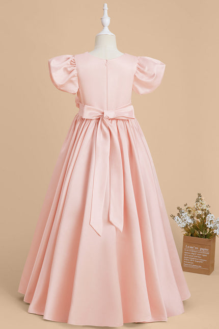 Robe Trapèze Satinée Poudrée - gallery 3