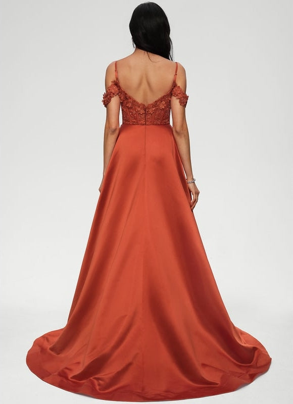 Robe Trapèze Éclat Sanguin - gallery 1