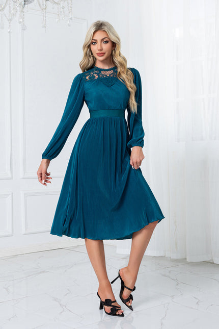 Robe Manche Longue Trapeze - gallery 5