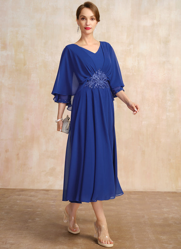 Robe Trapèze Lueur De Grâce - gallery 4