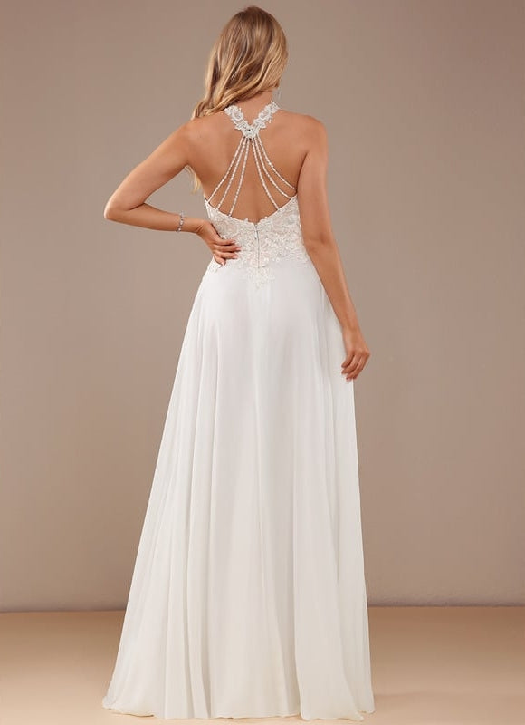 Robe Trapèze Silhouette De Saphir - gallery 5
