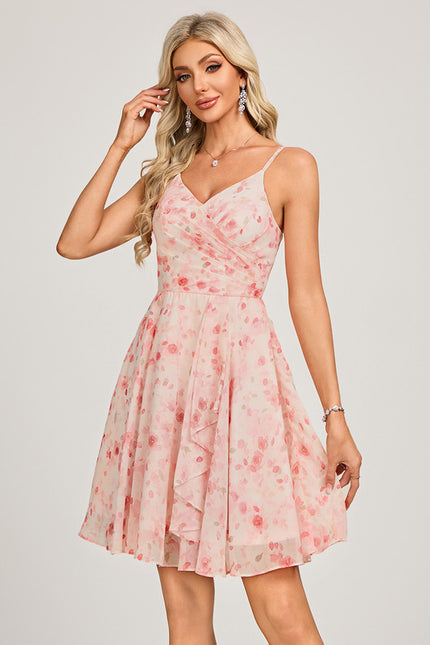 Robe Trapèze Éclat Poudré - gallery 4