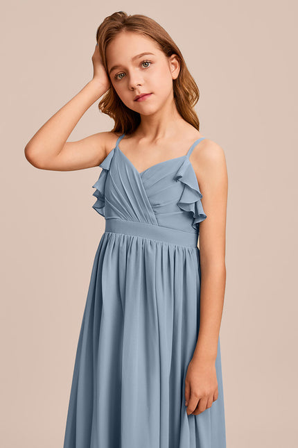 Robe Trapèze Vert Doux Éclat - gallery 2